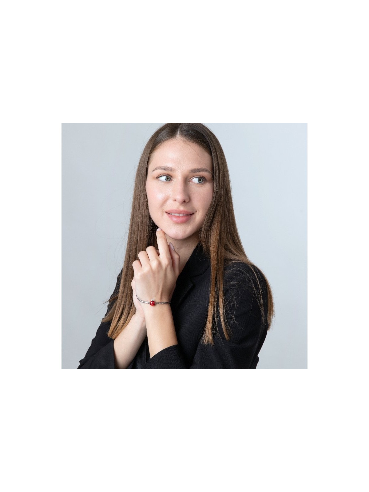 Sterling Silver Pomegranate Bracelet Charm | Judaica Charms