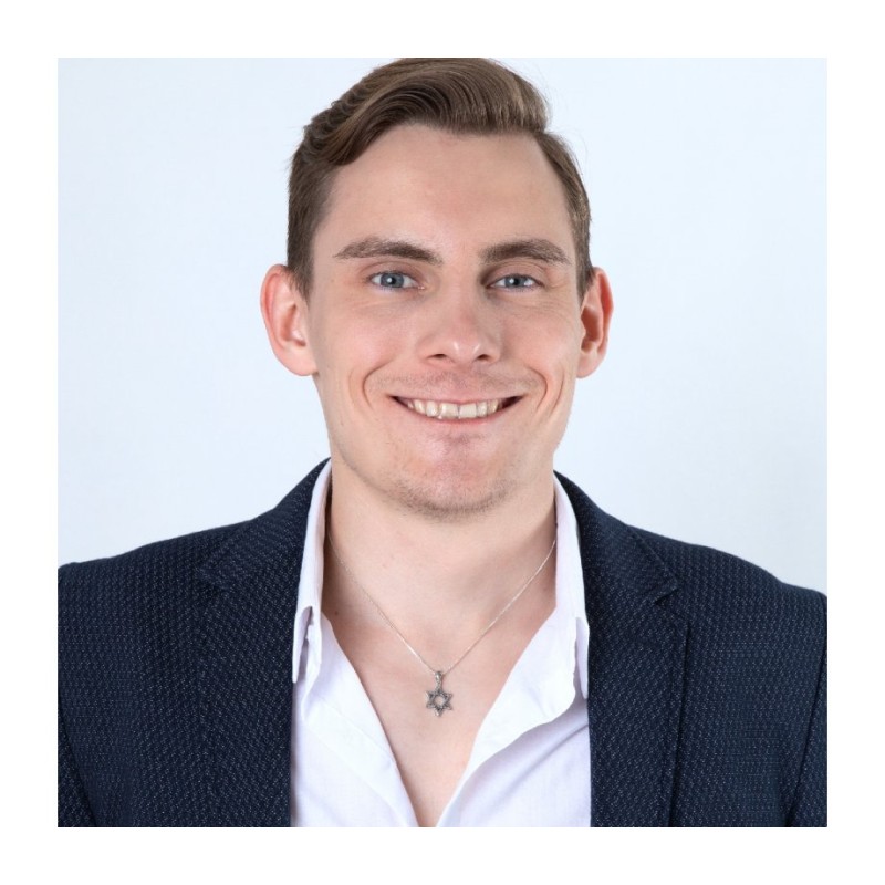 Sterling Silver Pendant Necklace Textured... | Jewish Gift from Israel