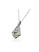 Collier ethnique Kabbale Hamsa par HaAri | Collier Hamsa
