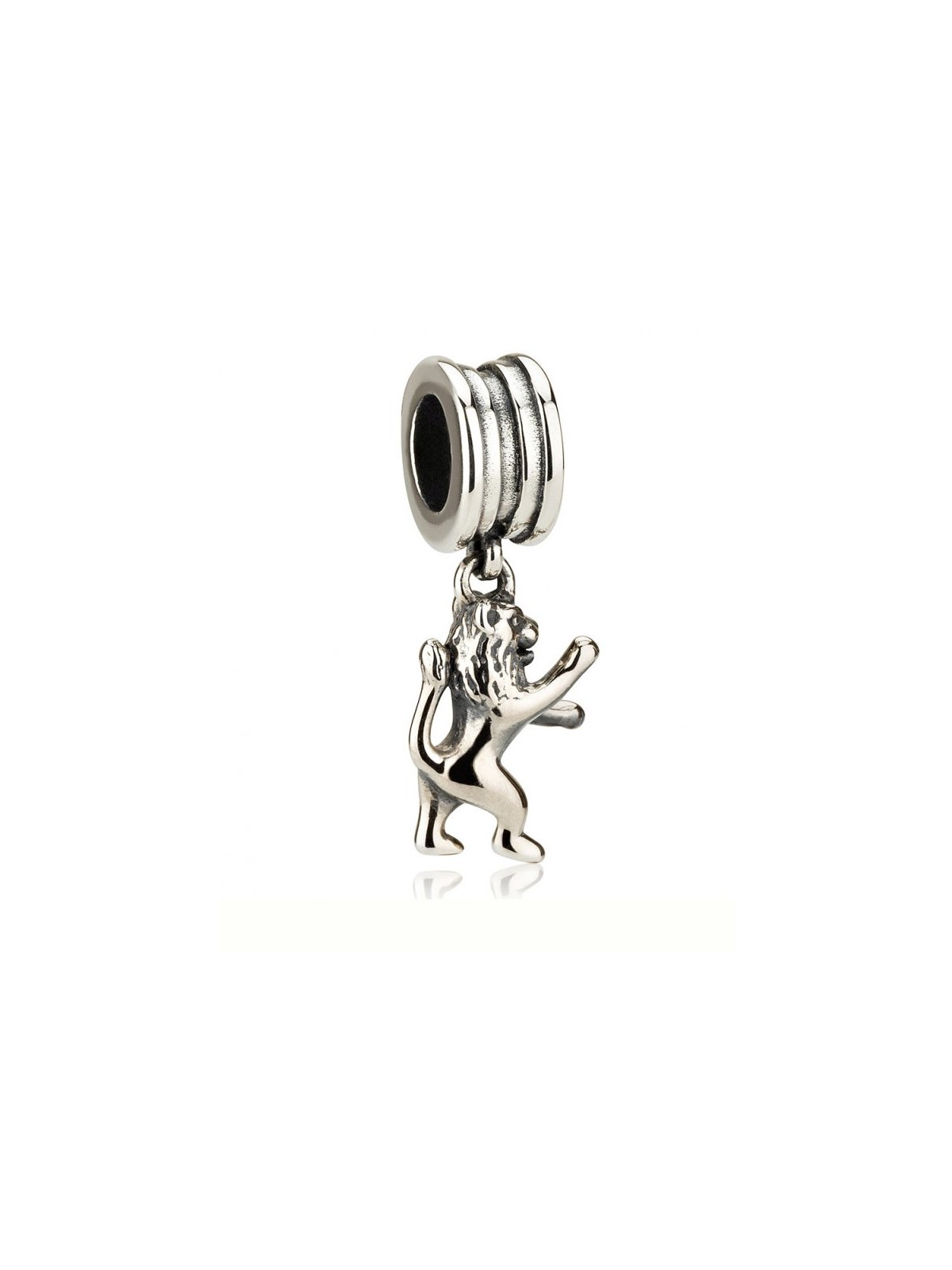 Silver Lion of Judah Bracelet Charm | Judaica Charms