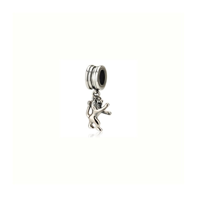 Silver Lion of Judah Bracelet Charm | Judaica Charms