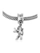 Silver Lion of Judah Bracelet Charm | Judaica Charms