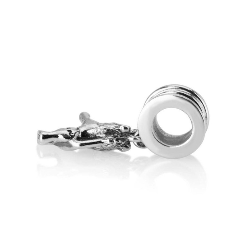 Silver Lion of Judah Bracelet Charm | Judaica Charms