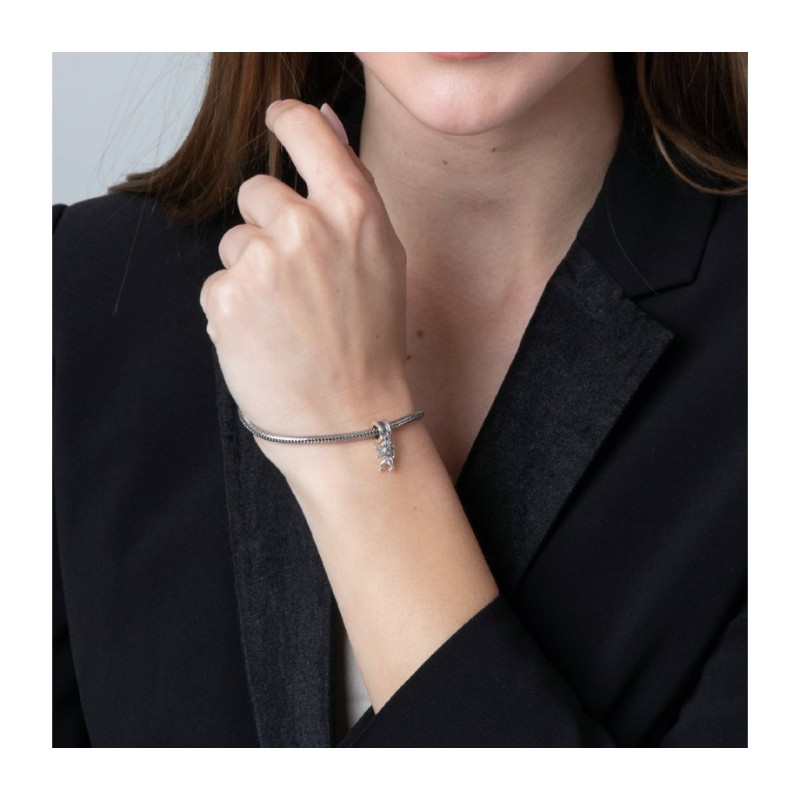 Silver Lion of Judah Bracelet Charm | Judaica Charms