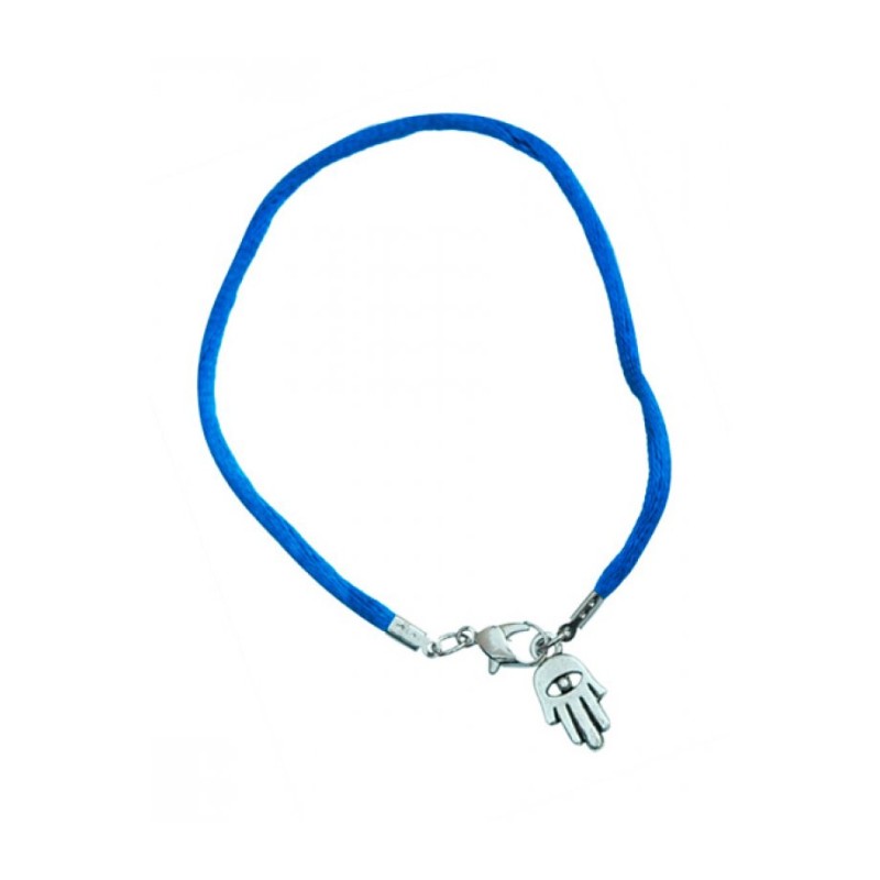 Kabbalah Cord Bracelet with Hamsa Charm Roy... | Bracelets - up to $10