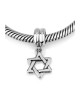 Classic Dangling Silver Star of David Charm | Judaica Charms