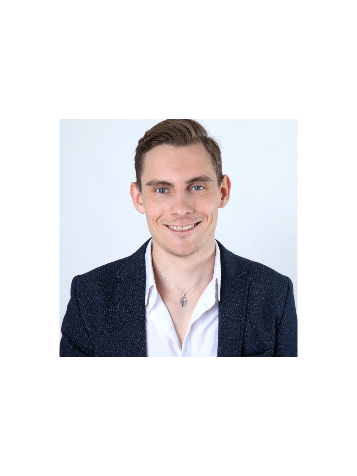 Sterling Silver Pendant Necklace Contemporary Styl... | Hamsa Necklace