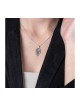 Sterling Silver Pendant Necklace Contemporary Styl... | Hamsa Necklace