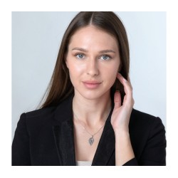 Sterling Silver Pendant Necklace Contemporary Styl... | Hamsa Necklace