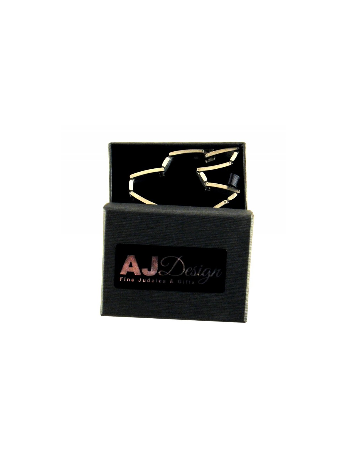 Stainless Steel Mans Bracelet Double Link B... | Mens Jewish Bracelets