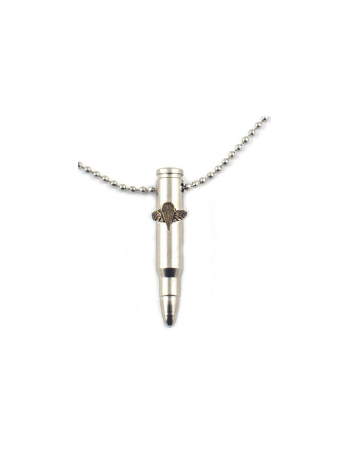 Necklace Silver Israeli Army M 16 Rifle Bullet Penda... | Israeli Army