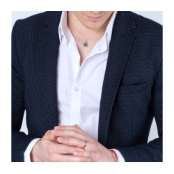 Sterling Silver Ring Shema Yisrael on Red Enamel Ban... | Jewish Rings