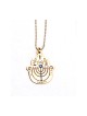 Ester Shahaf Menorah Hamsa Necklace | Hamsa Necklace