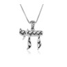 Sterling Silver Pendant Necklace Decora... | Chai Necklaces & Pendants