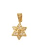Gold Filled Cubic Zirconium 2 Star of Dav... | Jewish Gift from Israel