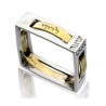 Ha%92Ari Silver and Gold Kabbalah Ring to Strengthen... | Jewish Rings