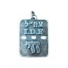 Israeli Army Dog Tag Necklace Chai and Travel Prayer... | Israeli Army