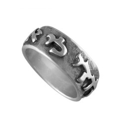 I am for my beloved Silver Ring by Golan Studio | Jewish Rings
