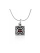 Pendentif étoile de David de prière des voyageurs en argent par G... | Pendentif juif
