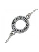 AJDesign Bracelet en argent sterling 925 Shema Yisrael en O... | AJDesign