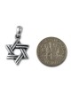 Star of David with Cut Line Design 925 Sterling Silver P... | AJDesign