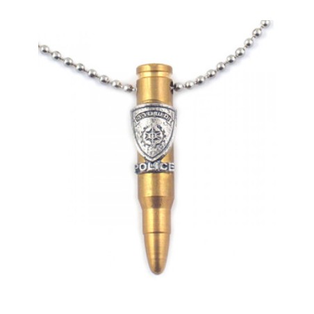 Necklace Bronze M 16 Rifle Bullet Pendant and Israel... | Israeli Army