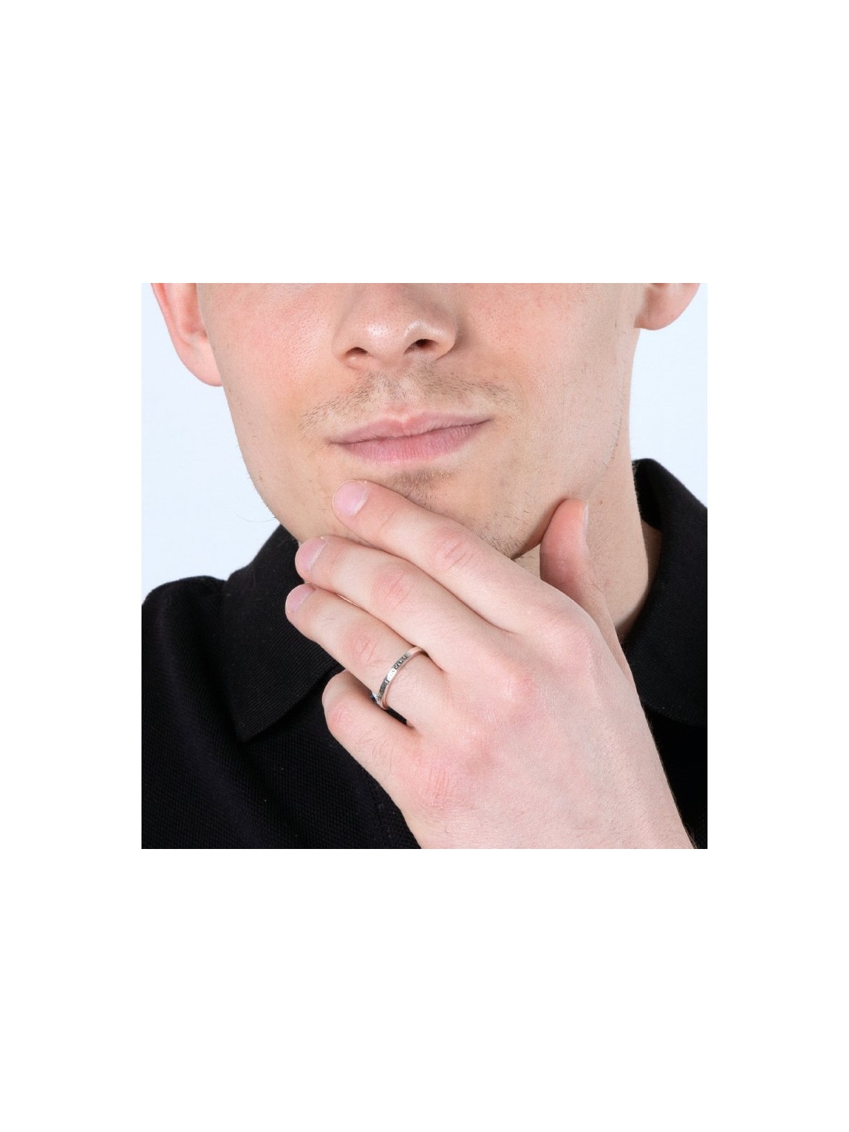 Bague en argent sterling avec bénédiction Aaronic Kohens %9... | Anneaux juifs