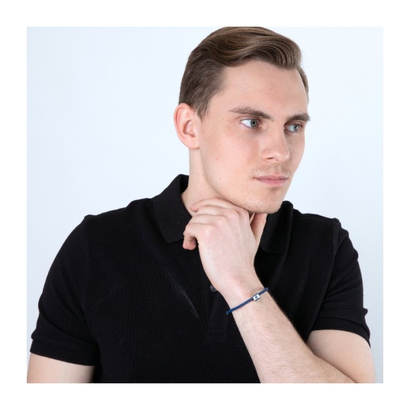 Sterling Silver Square Israel Flag Charm | Judaica Charms