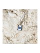 Sterling Silver Necklace and Pendant Blue and Whit... | Jewish Pendant