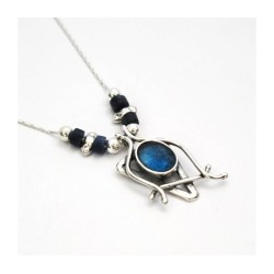 Michal Kirat Silver Star of David Necklace ... | Roman Glass Necklaces