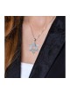 Sterling Silver Pendant Necklace Large St... | Jewish Gift from Israel