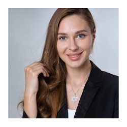 Sterling Silver Pendant Necklace Large St... | Jewish Gift from Israel