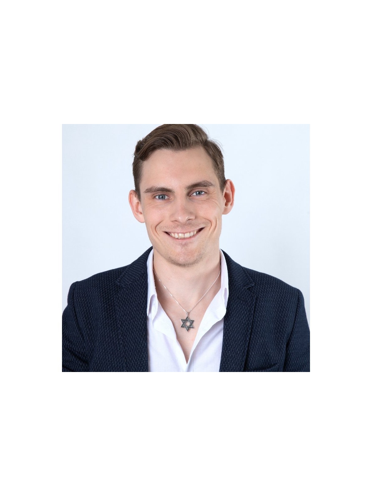 Sterling Silver Pendant Necklace Large St... | Jewish Gift from Israel