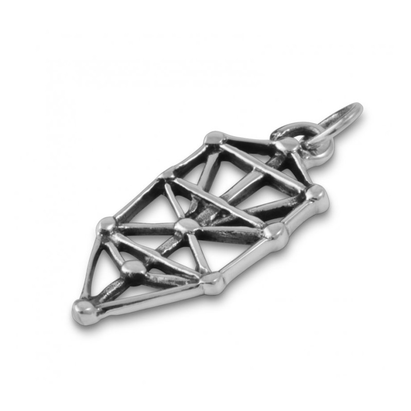 Kabalistic Tree of Life Pendant Jewish Kabbalah Necklace... | AJDesign