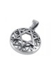 Decorative Star of David with Swirls Sterling Silver ... | Men Jewelry