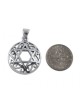 Decorative Star of David with Swirls Sterling Silver ... | Men Jewelry