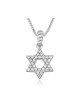 Sterling Silver Pendant Necklace Star of ... | Jewish Gift from Israel