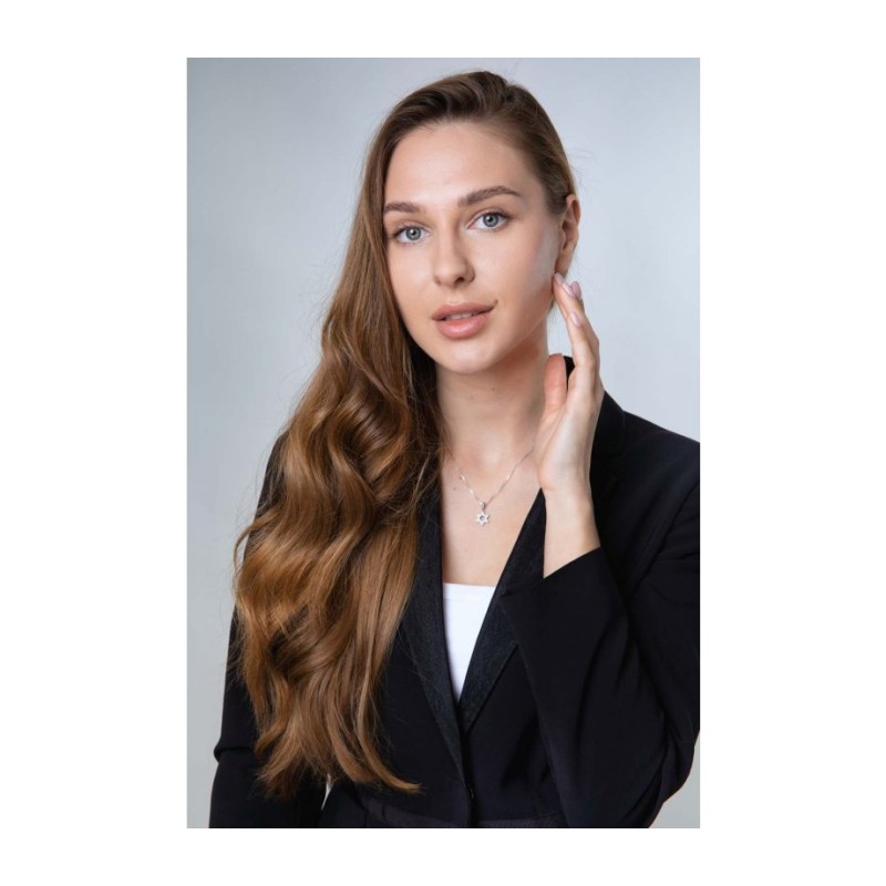 Sterling Silver Pendant Necklace Star of ... | Jewish Gift from Israel