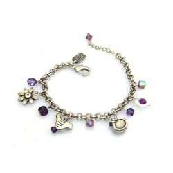 Fun Charm Bracelet by Edita | Israeli Fashion Jewelry