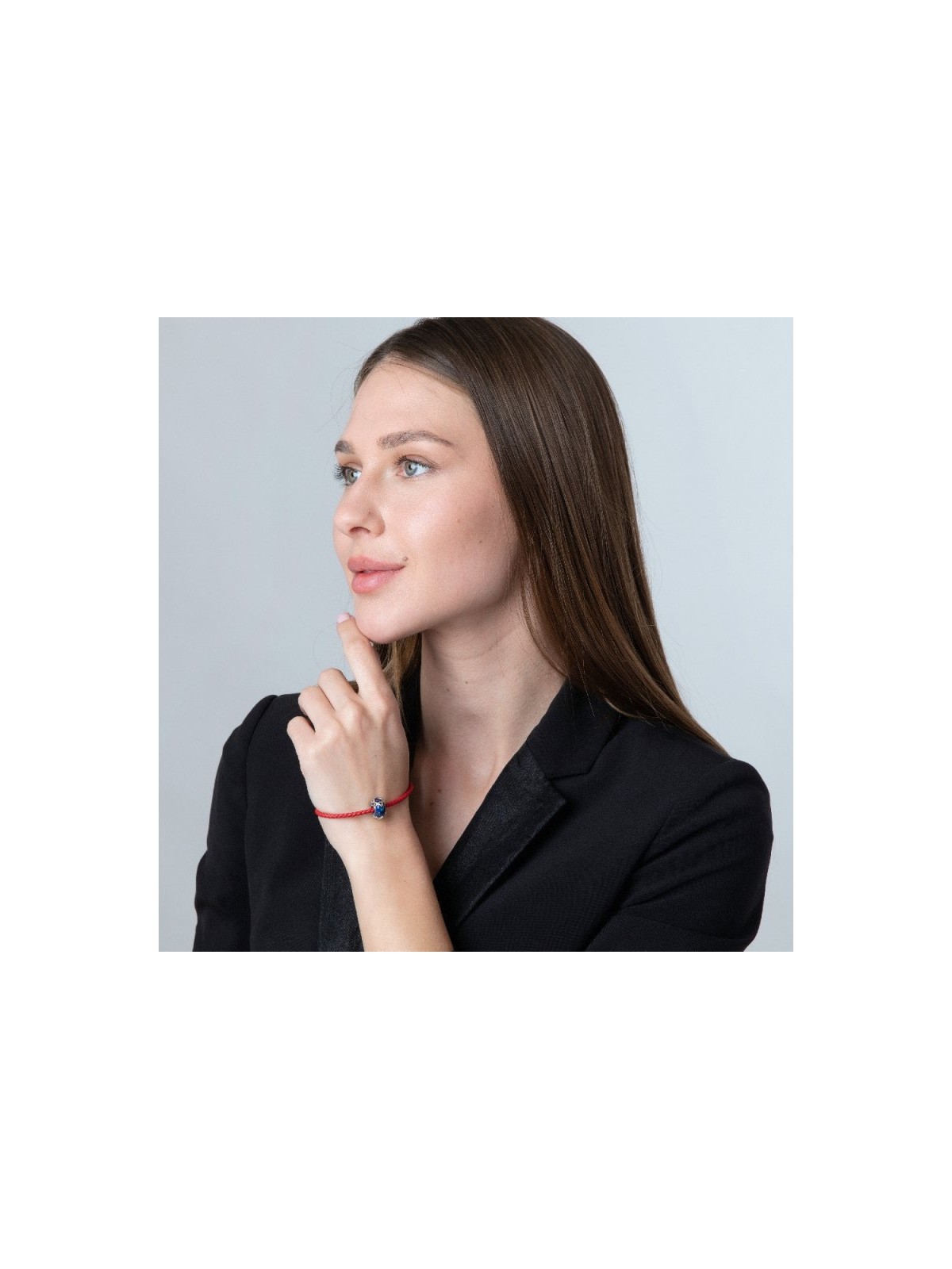 Sterling Silver Bead Charm Star of David on Eilat ... | Judaica Charms