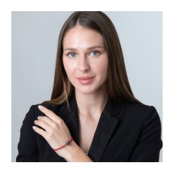 Sterling Silver Bead Charm Star of David on Eilat ... | Judaica Charms