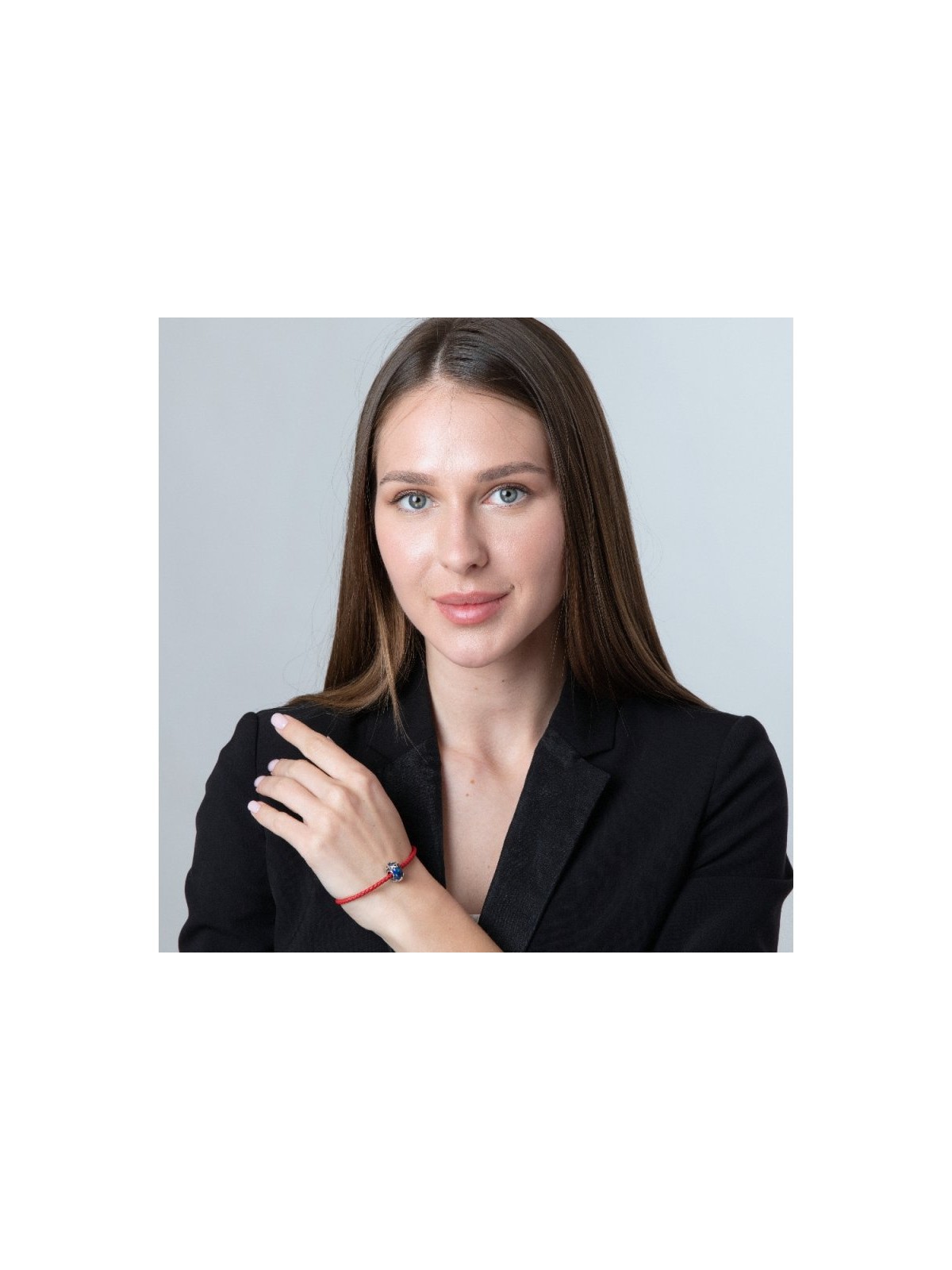 Sterling Silver Bead Charm Star of David on Eilat ... | Judaica Charms