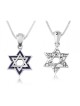 Sterling Silver Pendant Necklace Double S... | Jewish Gift from Israel