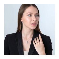 Sterling Silver Necklace Star of David Pendant Enc... | Jewish Pendant