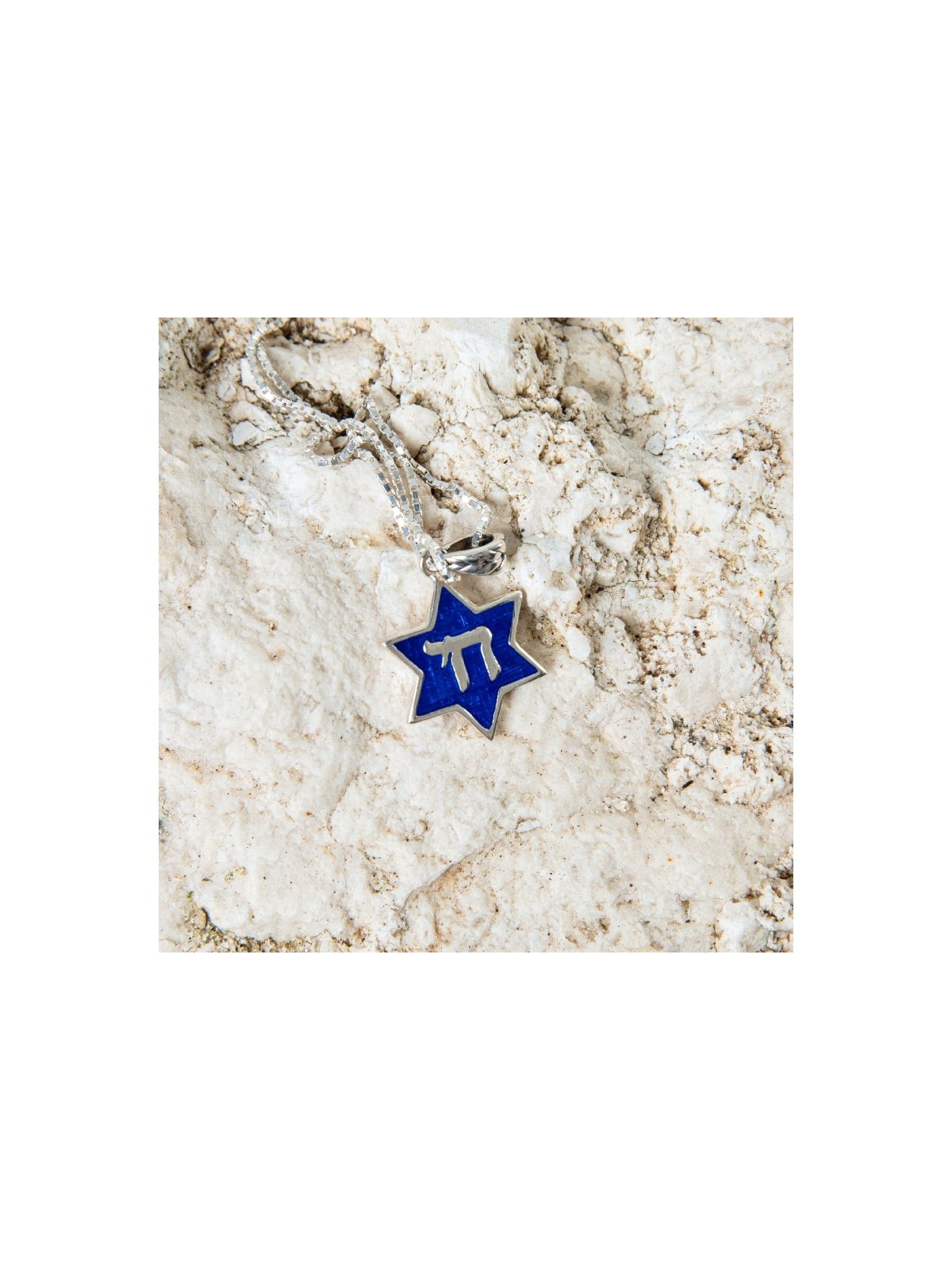 Collier pendentif en argent sterling CHAI L... | Colliers et pendentifs Chai