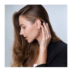 Sterling Silver Dangle Earrings Red Pomegranates | Earrings