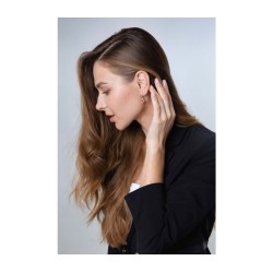 Sterling Silver Dangle Earrings Red Pomegranates | Earrings