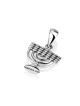Collier en argent sterling avec meno de temple à 7 branches... | Pendentif juif