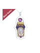 Ethnic Hamsa Pendant by Ester Shahaf | Hamsa Necklace
