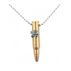 Necklace Bronze Israeli Army M 16 Rifle Bullet Penda... | Israeli Army
